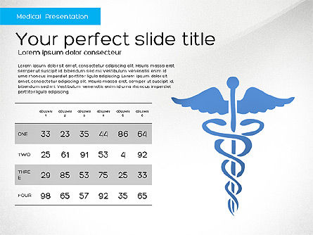 Plantilla de presentación médica, Diapositiva 5, 02639, Diagramas y gráficos médicos — PoweredTemplate.com
