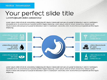 Template Presentasi Medis, Slide 6, 02639, Bagan dan Diagram Medis — PoweredTemplate.com