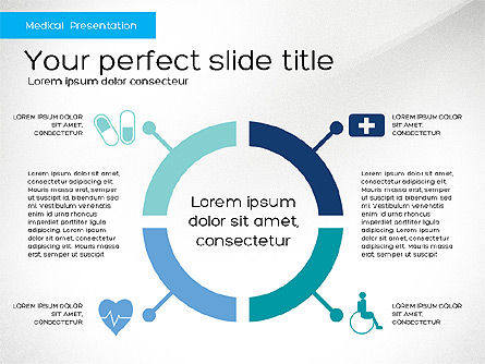 Plantilla de presentación médica, Diapositiva 7, 02639, Diagramas y gráficos médicos — PoweredTemplate.com