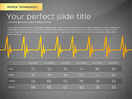 Medical Presentation Template, Slide 9, 02639, Medical Diagrams and Charts — PoweredTemplate.com