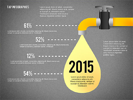 Water Efficiency Presentation Template, Slide 12, 02642, Presentation Templates — PoweredTemplate.com