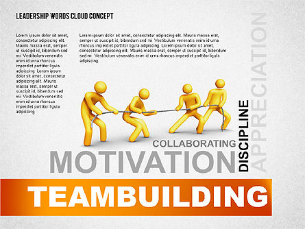 Modèle de présentation en nuage de mots de leadership, Diapositive 7, 02643, Modèles de présentations — PoweredTemplate.com