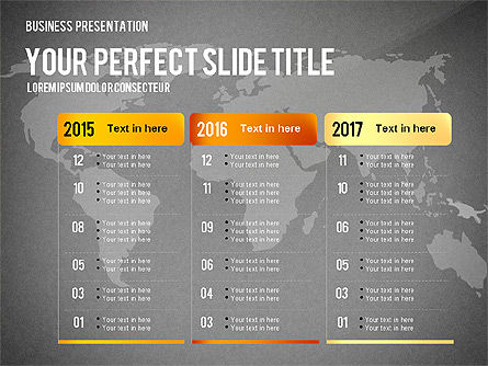 Professional Presentation Template, Slide 10, 02644, Presentation Templates — PoweredTemplate.com