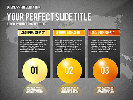 Professional presentatiesjabloon, Dia 15, 02644, Presentatie Templates — PoweredTemplate.com
