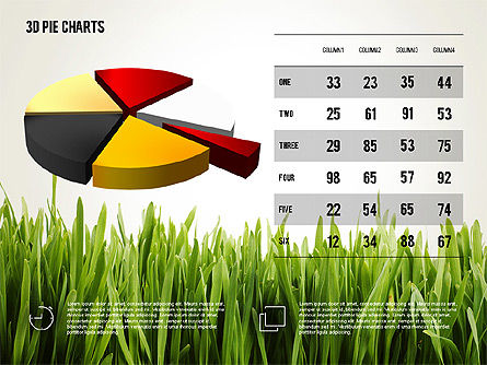 Presentation with Pie Chart and Table (data driven), Slide 6, 02648, Data Driven Diagrams and Charts — PoweredTemplate.com