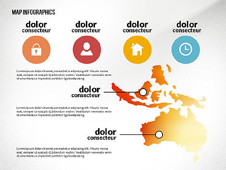 Presentación con Continentes, Diapositiva 5, 02649, Plantillas de presentación — PoweredTemplate.com