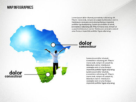 Presentación con Continentes, Diapositiva 6, 02649, Plantillas de presentación — PoweredTemplate.com