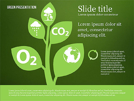 Green Presentation, Slide 15, 02653, Presentation Templates — PoweredTemplate.com