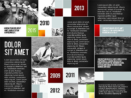 Plantilla moderna de la presentación de la educación, Diapositiva 14, 02661, Diagramas y gráficos educativos — PoweredTemplate.com