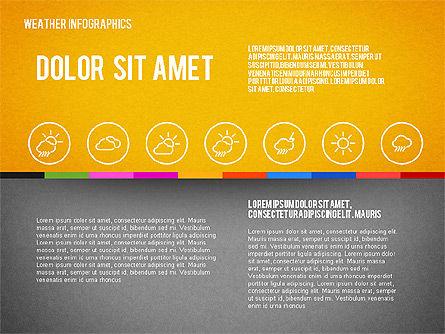Weer infographics, Dia 13, 02662, Infographics — PoweredTemplate.com