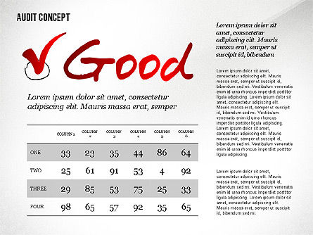 Concepto de presentación de auditoría, Diapositiva 4, 02665, Plantillas de presentación — PoweredTemplate.com