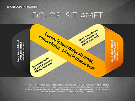 Líneas y Banners, Diapositiva 12, 02667, Diagramas de la etapa — PoweredTemplate.com
