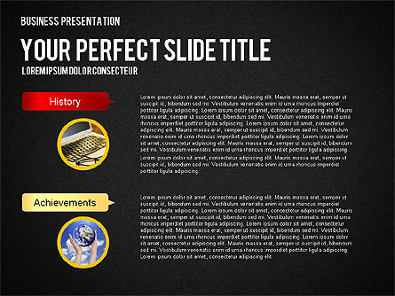 Modello di presentazione progetto di successo, Slide 10, 02673, Modelli Presentazione — PoweredTemplate.com