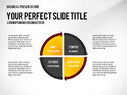 Successful Project Presentation Template, Slide 8, 02673, Presentation Templates — PoweredTemplate.com