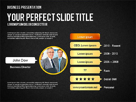Modello di presentazione progetto di successo, Slide 9, 02673, Modelli Presentazione — PoweredTemplate.com
