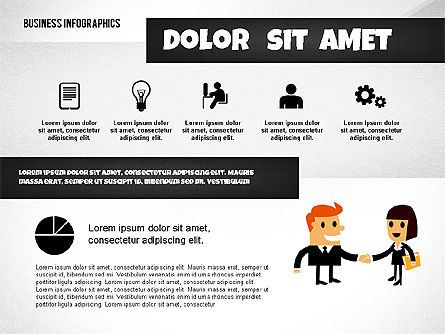 Presentation with Funny Characters, Slide 6, 02674, Presentation Templates — PoweredTemplate.com