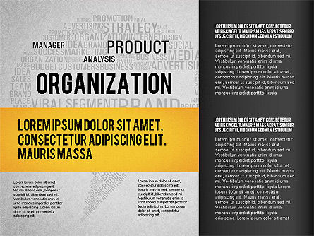 Plantilla de presentación de promoción de marketing creativo, Diapositiva 13, 02677, Plantillas de presentación — PoweredTemplate.com