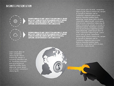 Presentación de negocios con siluetas, Diapositiva 13, 02681, Siluetas — PoweredTemplate.com