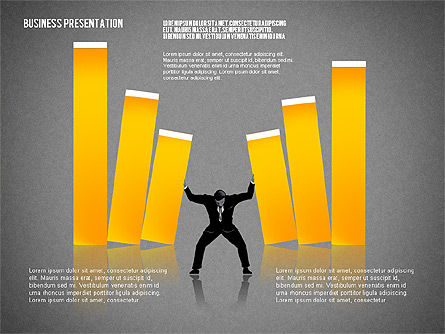 Presentación de negocios con siluetas, Diapositiva 16, 02681, Siluetas — PoweredTemplate.com