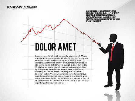 Presentación de negocios con siluetas, Diapositiva 3, 02681, Siluetas — PoweredTemplate.com