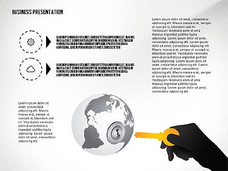Presentación de negocios con siluetas, Diapositiva 5, 02681, Siluetas — PoweredTemplate.com