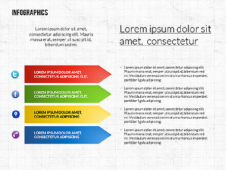 Infografica processo Toolbox, Slide 6, 02682, Infografiche — PoweredTemplate.com