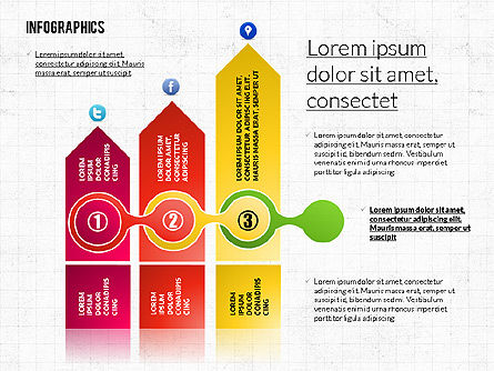 Infografica processo Toolbox, Slide 7, 02682, Infografiche — PoweredTemplate.com