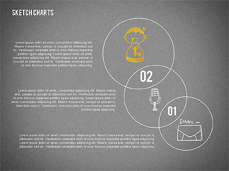 Presentatie met venn diagram, Dia 12, 02683, Businessmodellen — PoweredTemplate.com