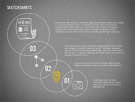 Presentación con el diagrama de Venn, Diapositiva 13, 02683, Modelos de negocios — PoweredTemplate.com