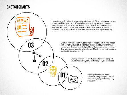Presentación con el diagrama de Venn, Diapositiva 5, 02683, Modelos de negocios — PoweredTemplate.com