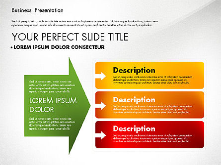 Business Presentation with Charts, Slide 4, 02689, Business Models — PoweredTemplate.com