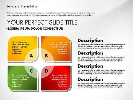 Zakelijke presentatie met grafieken, Dia 8, 02689, Businessmodellen — PoweredTemplate.com