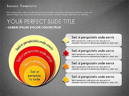 Business Presentation with Charts, Slide 9, 02689, Business Models — PoweredTemplate.com