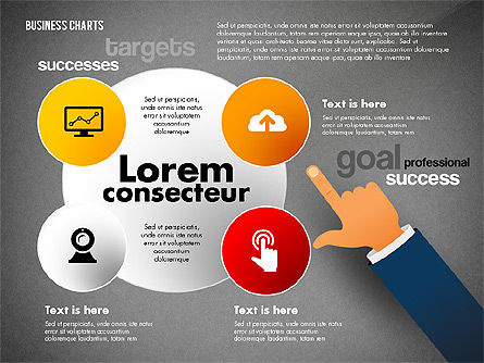 Presentación de negocios con Forefinger, Diapositiva 12, 02690, Plantillas de presentación — PoweredTemplate.com
