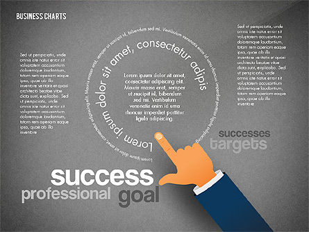 Presentasi Bisnis Dengan Telunjuk, Slide 13, 02690, Templat Presentasi — PoweredTemplate.com