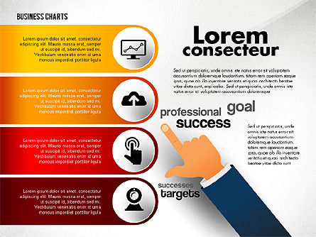 Presentación de negocios con Forefinger, Diapositiva 2, 02690, Plantillas de presentación — PoweredTemplate.com