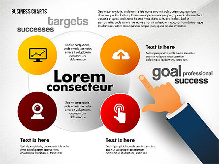 Business-Präsentation mit Zeigefinger, Folie 4, 02690, Präsentationsvorlagen — PoweredTemplate.com