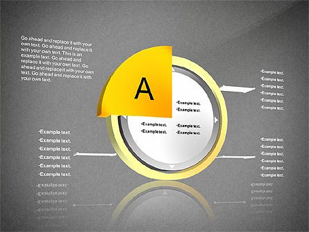 Diagrama de proceso 3D, Diapositiva 14, 02695, Diagramas de proceso — PoweredTemplate.com