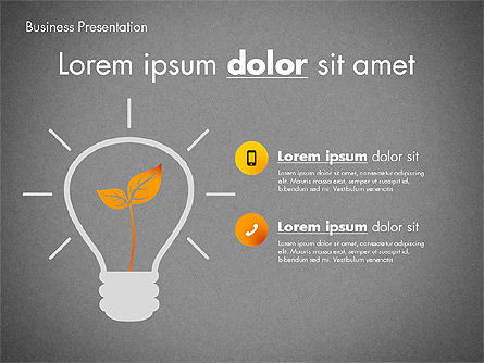 Modern Presentation Template with Data Driven Charts, Slide 9, 02696, Presentation Templates — PoweredTemplate.com