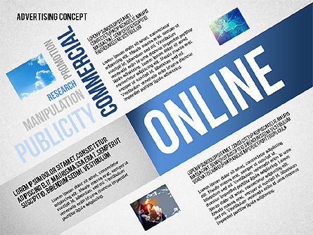 Concept de présentation publicitaire, Diapositive 6, 02697, Modèles de présentations — PoweredTemplate.com