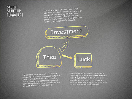 Startup Flow Chart, Slide 11, 02701, Flow Charts — PoweredTemplate.com