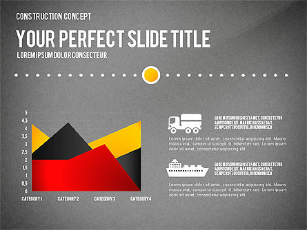 Industrie infographics presentatie concept, Dia 13, 02703, Presentatie Templates — PoweredTemplate.com