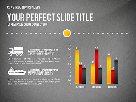 Infografía de la industria, Diapositiva 15, 02703, Plantillas de presentación — PoweredTemplate.com