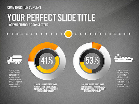 Concept de présentation infographique de l'industrie, Diapositive 16, 02703, Modèles de présentations — PoweredTemplate.com
