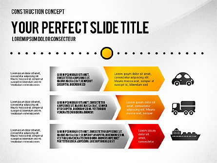 Industry Infographics Presentation Concept, Slide 3, 02703, Presentation Templates — PoweredTemplate.com
