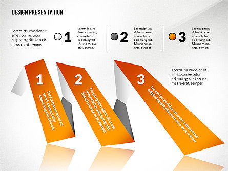 Presentation Template with Creative Shapes, Slide 3, 02704, Shapes — PoweredTemplate.com