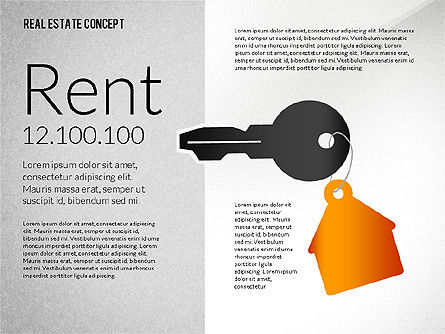 Immobilienvorlage Vorlage, PowerPoint-Vorlage, 02707, Präsentationsvorlagen — PoweredTemplate.com