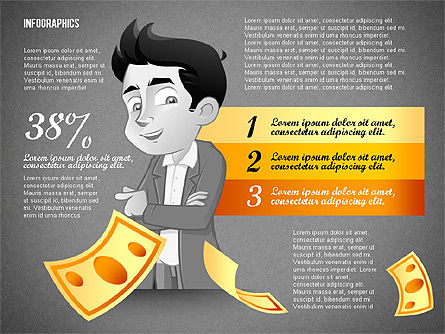 Konsep Pilihan Keuangan, Slide 12, 02709, Diagram Panggung — PoweredTemplate.com