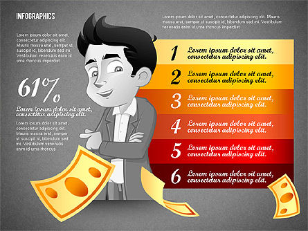Konsep Pilihan Keuangan, Slide 15, 02709, Diagram Panggung — PoweredTemplate.com