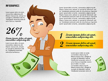 Konsep Pilihan Keuangan, Slide 3, 02709, Diagram Panggung — PoweredTemplate.com